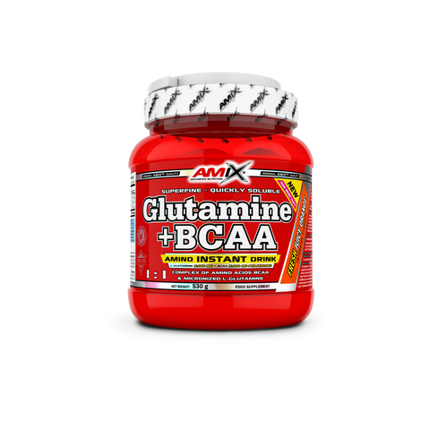 GLUTAMINE+BCAA 530 GR Naranja