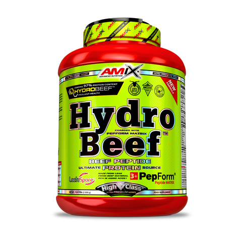 Proteína HydroBeef Protein – Amix™ & HYDROBEEF PROTEIN 2 KG Doble chocolate - Coco