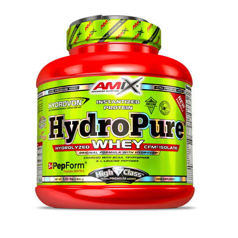 Proteína Hydropure Whey CFM – Amix™ & HYDROPURE WHEY CFM 1600 G Doble-chocolate