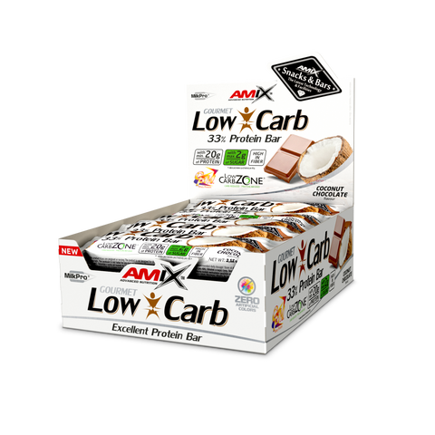 LOW-CARB 33% PROTEIN BAR 15*60 GR Coco-chocolate