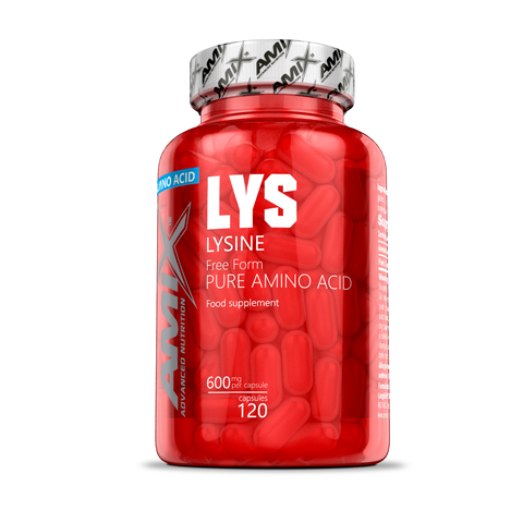 Aminoácido L-Lisina 600 mg 120 caps – Amix™