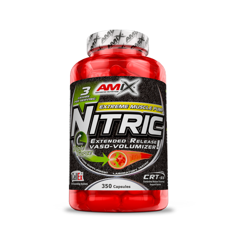 Pre-entreno óxido Nítrico Nitric 350 caps – Amix™