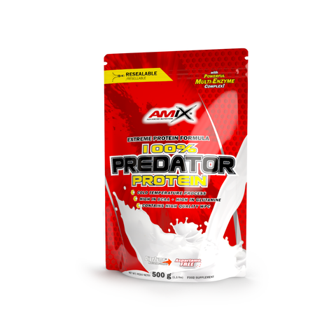 Proteína Predator Protein – Amix™ (2) & PREDATOR PROTEIN SACO 500 G Chocolate