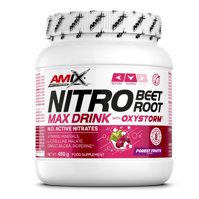 Nitrato de Remolacha - Nitro Beet Root MAX Drink 450g - AMIX™