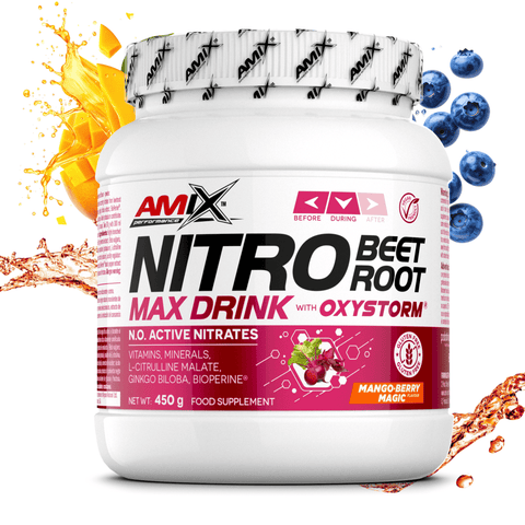 PERFORMANCE NITRO BEET ROOT MAX 450 G Mango Berry