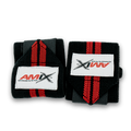 Muñequera Negro-Rojo – Amix™ (1)