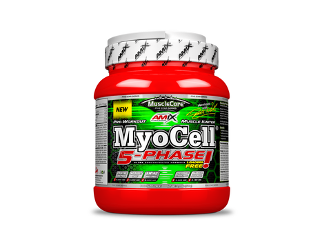 Pre-entreno Myocell 5 Phase 500 gr – Musclecore™