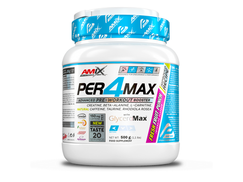 Pré-entraînement Per4Max 500gr - Amix Performance