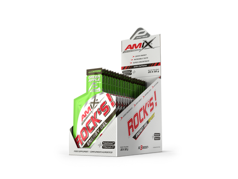 Rock´s Gel Energético con Cafeína - Amix Performance