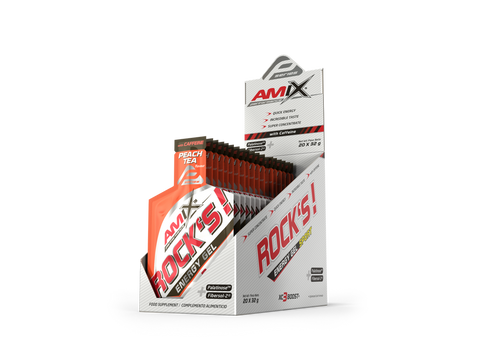 Rock´s Gel Energético con Cafeína - Amix Performance