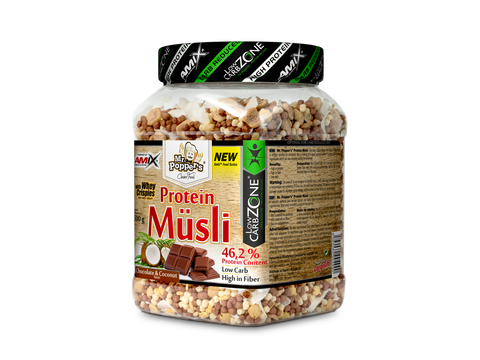 Muesli Protéiné Protein Müsli 500gr - Mr.Popper‘s®