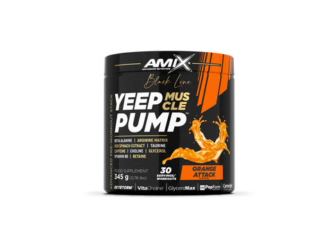 Pre-entreno Yeep Pump Con Cafeína 345gr – Black Line