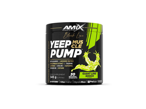 Pre-entreno Yeep Pump Con Cafeína 345gr – Black Line
