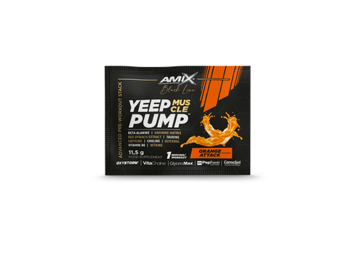 Pre-entreno Yeep Pump Con Cafeína 345gr – Black Line