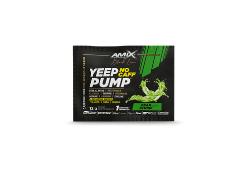 Yeep Pump Pré-entraînement sans caféine 360gr – Black Line