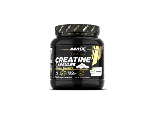 Creatina Creapure® en cápsulas – Black Line