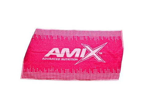 AMIX BLACK-RED TOWEL