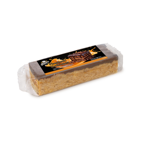 UD. FLAP JACK GOURMET OAT BAR 100gr Chocolate negro-Caramelo