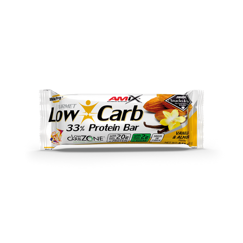 UD. LOW-CARB 33% PROTEIN BAR 60 GR Vainilla-Almendra