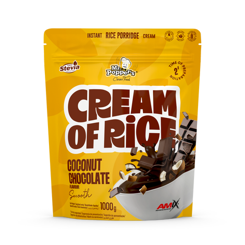 Crema de arroz  Cream of Rice - MR POPPER'S® & CREAM OF RICE SACO 1000 GR Coco-Chocolate