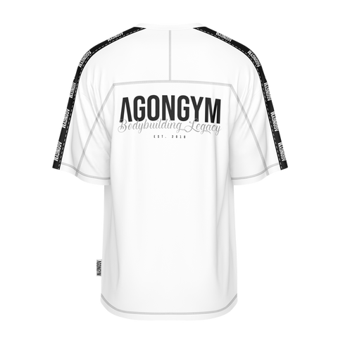 OVERSIZE BODYBUILDING LEGACY & OVERSIZE BODYBUILDING LEGACY - WHITE - S