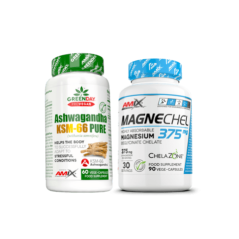 Pack Relax - Ashwagandha + Bisglicinato de magnesio