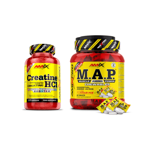 Pack Creatina HCl + MAP masticable