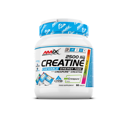 Creatina Creapure en Formato Masticable 60 Tabl - Amix Performance
