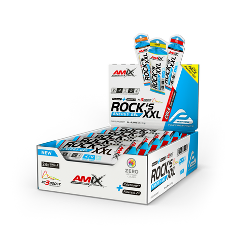 ROCK'S GEL XXL CON CAFEINA 24*65 GR Cola