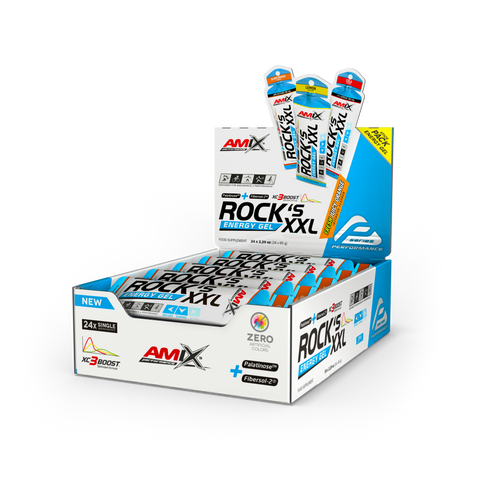 ROCK'S GEL XXL SIN CAF. 24*65 GR Naranja