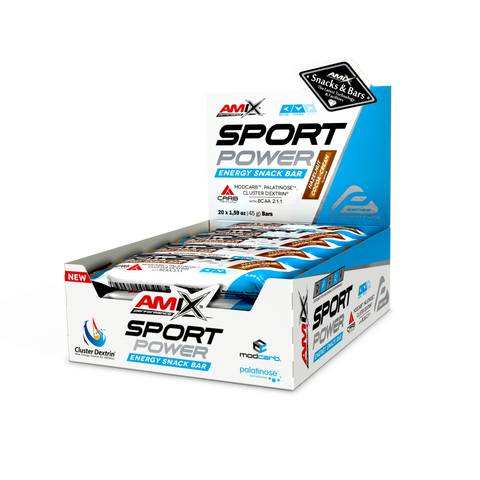 SPORT POWER ENERGY CAKE 20*45 GR Crema de avellana