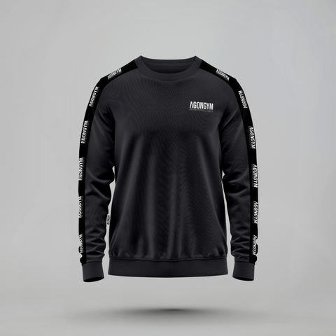 PULLOVER BODYBUILDING LEGACY (2) & PULLOVER BODYBUILDING LEGACY - DARK GREY - S