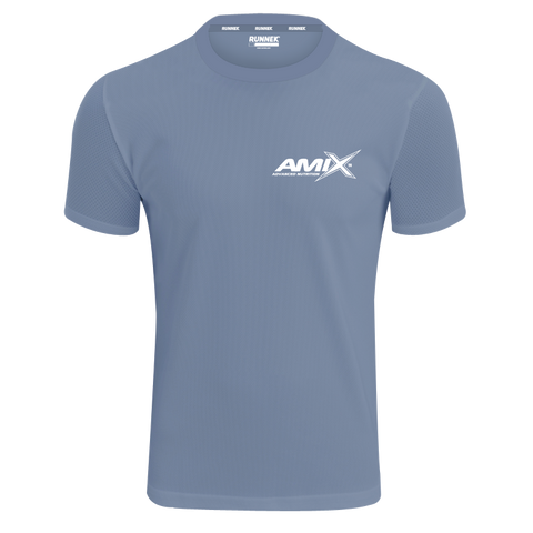 CAMISETA RunFit Color Gris Claro M & CAMISETA RunFit Color Gris Claro XL