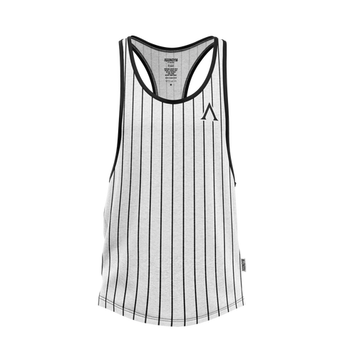 STRINGER MUSCLE ERA & STRINGER MUSCLE ERA - STRIPED WHITE - S