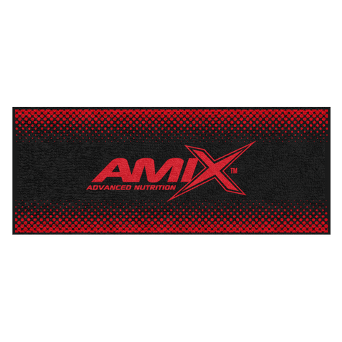Toalla AMIX & TOALLA NEGRO-ROJO AMIX