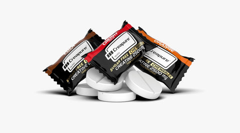 Creatina Creapure formato masticable - Black Line (1)