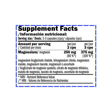 Magnesio 5 Complex 90 caps - AMIX Performance (2)